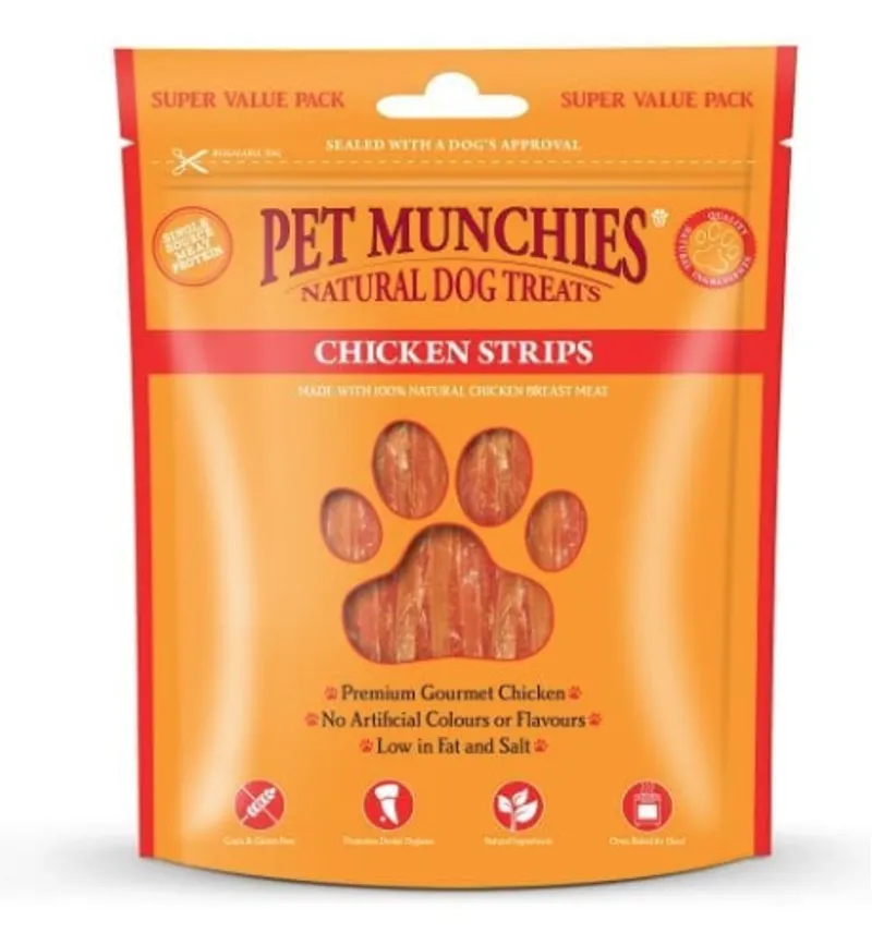 Pet Munchies Chicken Strips 320G